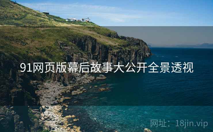 91网页版幕后故事大公开全景透视