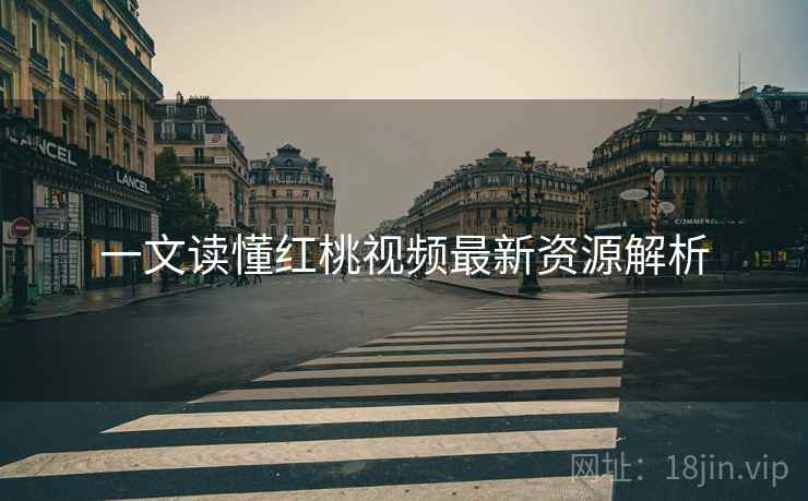 一文读懂红桃视频最新资源解析